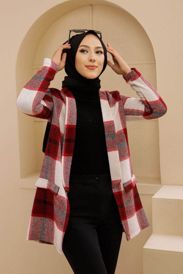 3389 CEKET Bordo - 3389