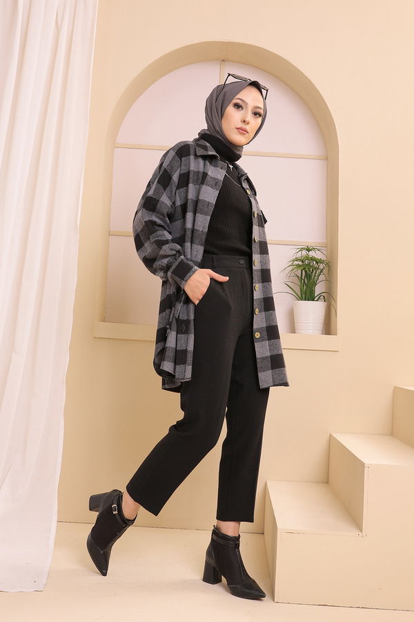 PANTOLON Siyah - 8634 SİYAH