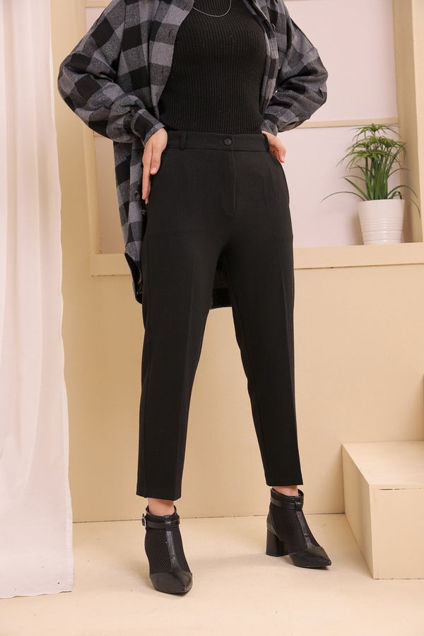 PANTOLON Siyah - 8634 SİYAH