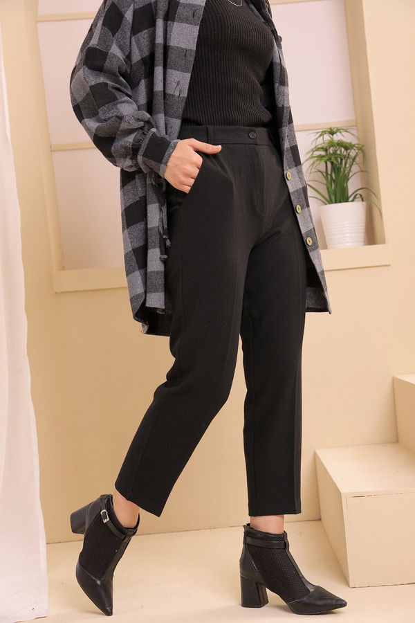 PANTOLON Siyah - 8634 SİYAH