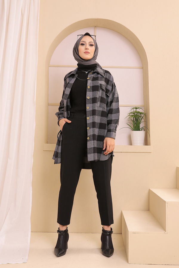 PANTOLON Siyah - 8634 SİYAH
