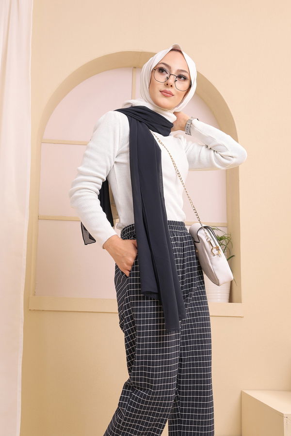 4152 K.KARELI PANTOLON Lacivert - 4152 LACİVERT
