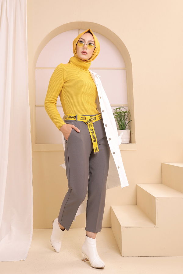 PANTOLON Haki - 8634 HAKİ