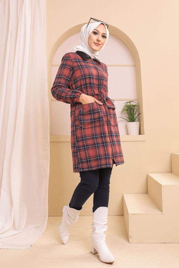 9098 FERMUARLI HIRKA Lacivert - 9098 LACİVERT
