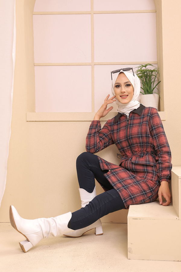 9098 FERMUARLI HIRKA Lacivert - 9098 LACİVERT