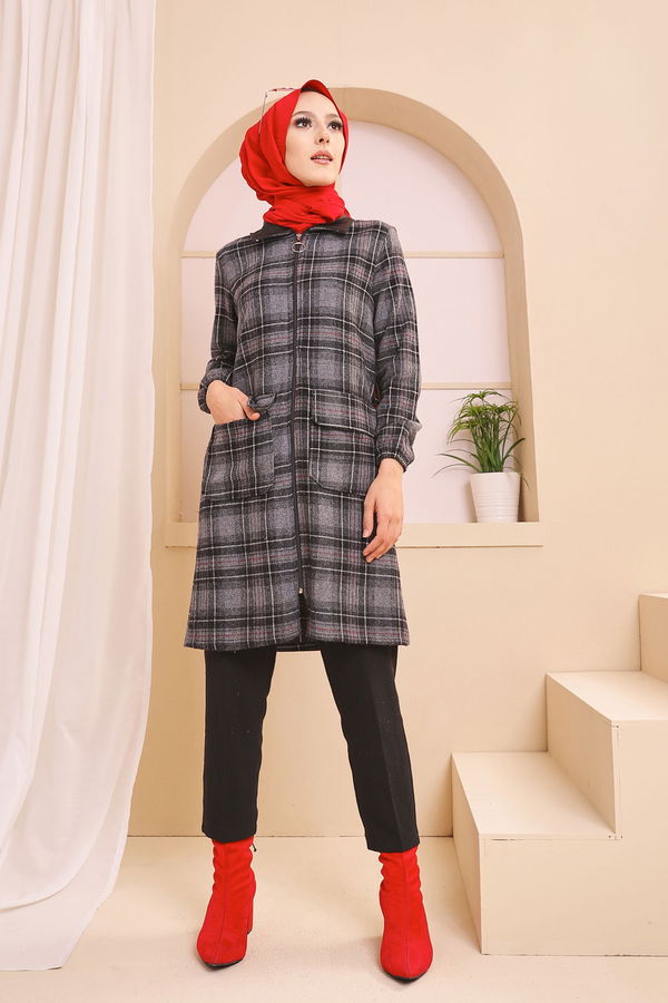 9098 FERMUARLI HIRKA Siyah - 9098