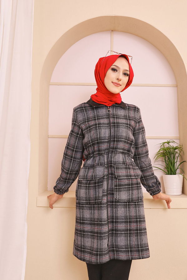 9098 FERMUARLI HIRKA Siyah - 9098