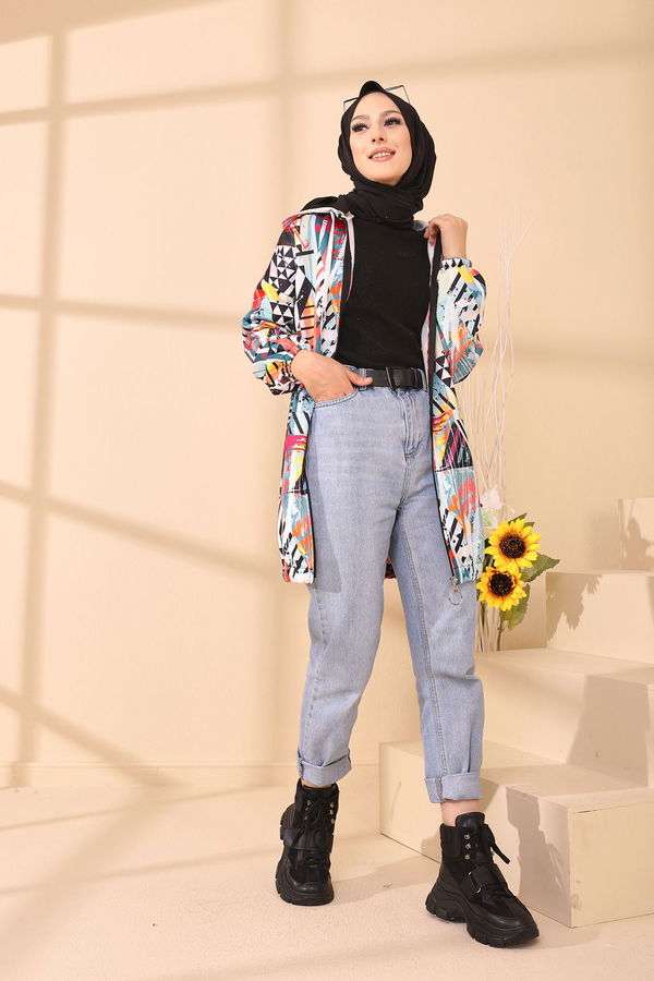 9127 FERMUARLI HIRKA Beyaz - 9127