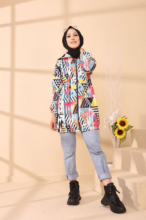9127 FERMUARLI HIRKA Beyaz - 9127