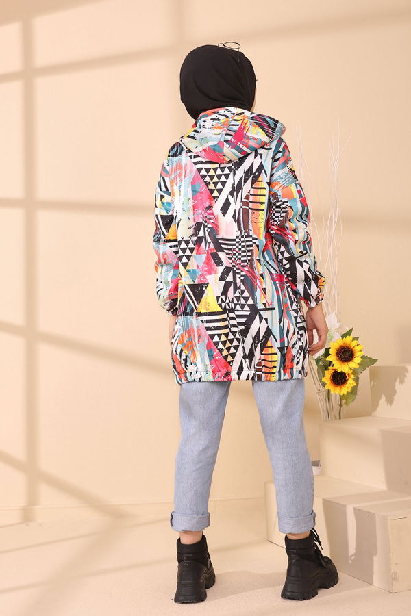 9127 FERMUARLI HIRKA Beyaz - 9127