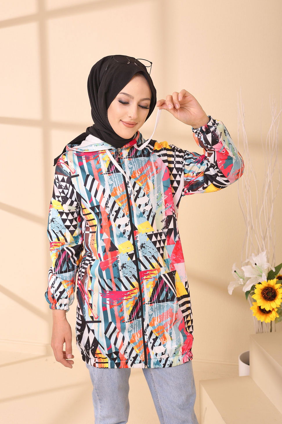 9127 FERMUARLI HIRKA Beyaz - 9127