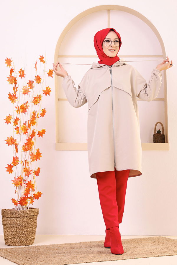 8664 YAGMURLUK Bej - 8664