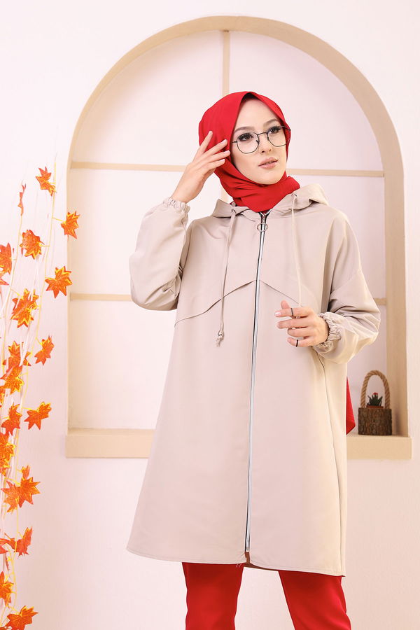 8664 YAGMURLUK Bej - 8664