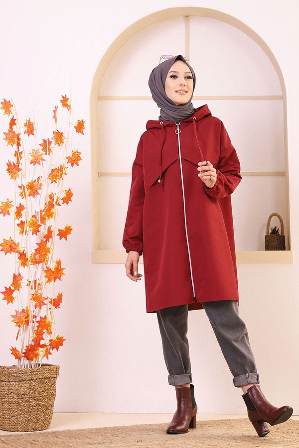Yagmurluk Bordo - 8664