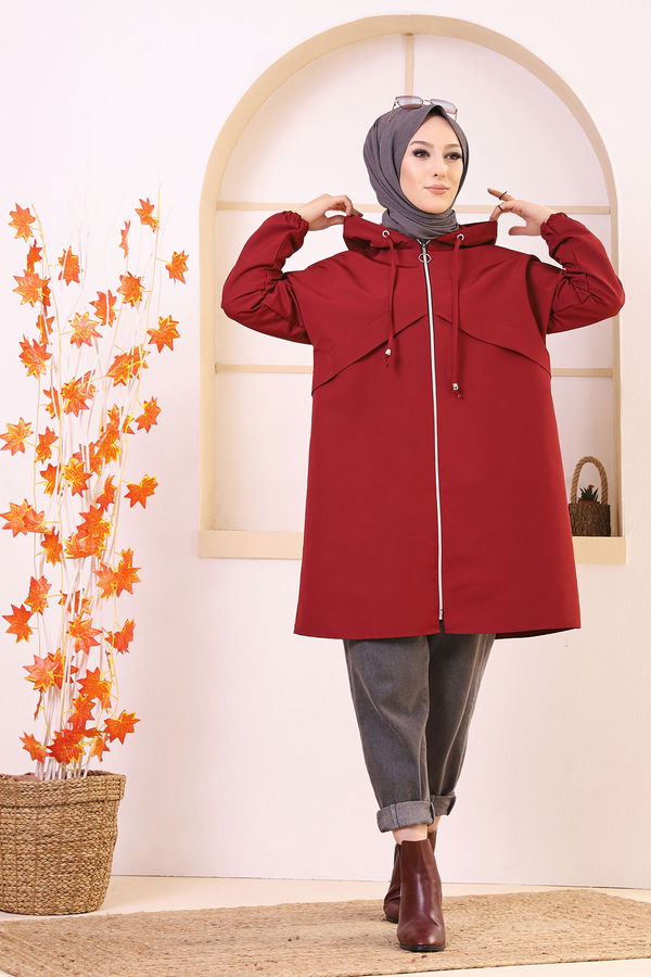 Yagmurluk Bordo - 8664