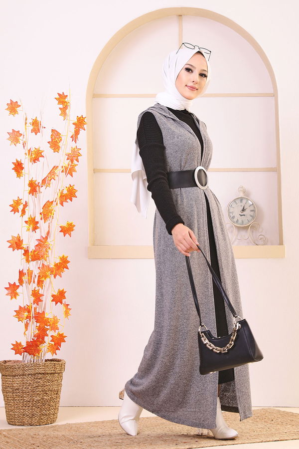 3405 YELEK Gri - 3405 GRİ