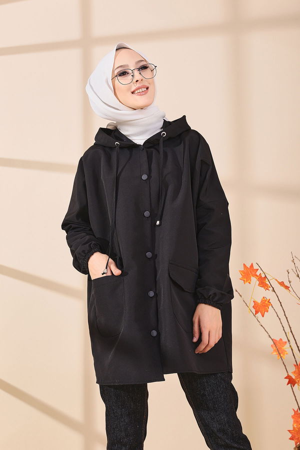 YAGMURLUK Siyah - 8665 SİYAH