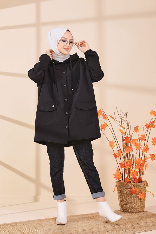 YAGMURLUK Siyah - 8665 SİYAH