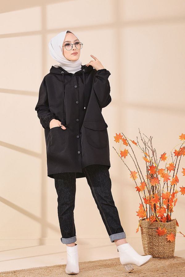 YAGMURLUK Siyah - 8665 SİYAH