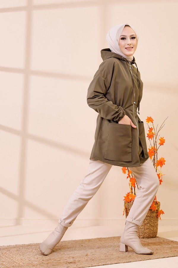 TUNIK Haki - 13184 HAKİ