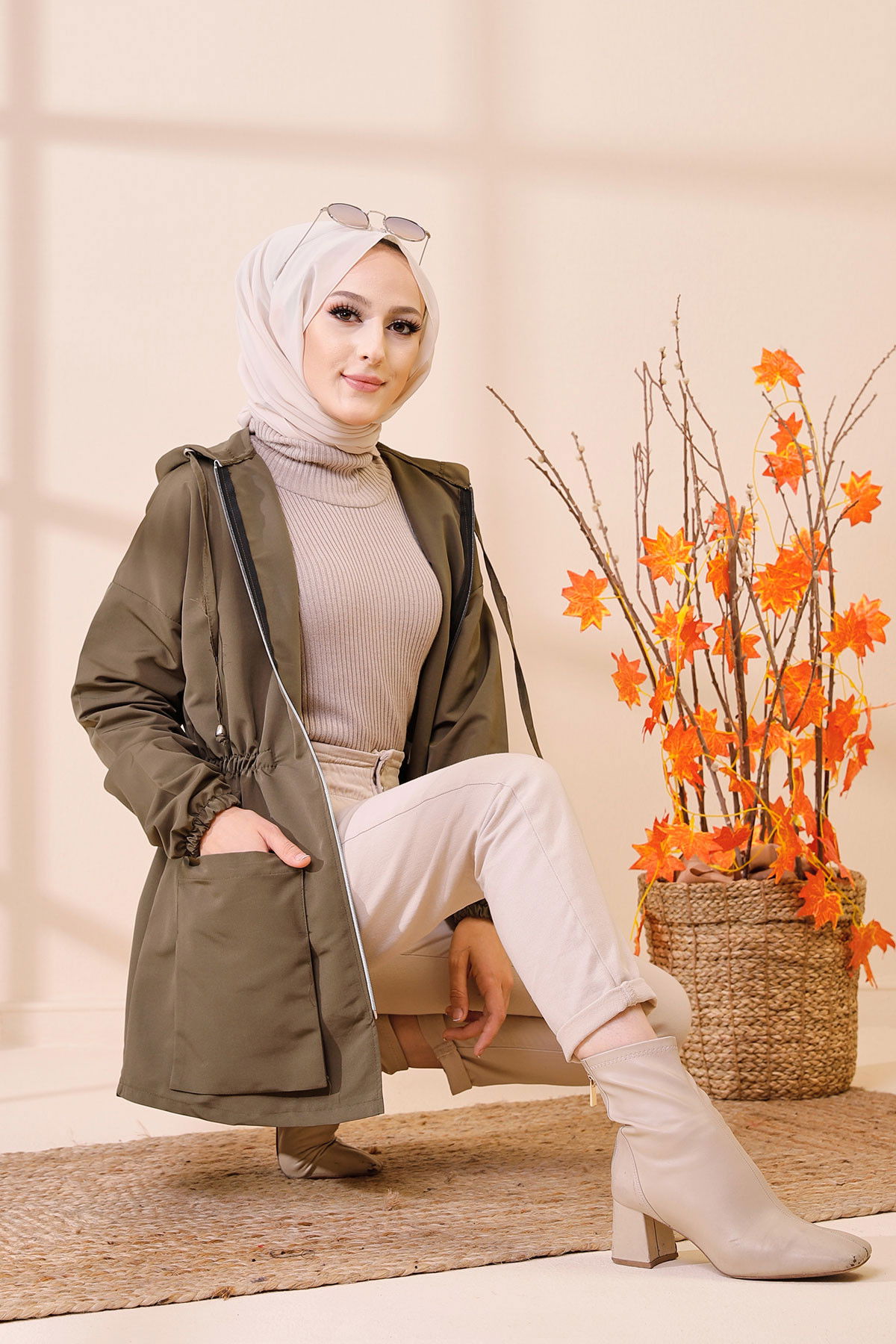 TUNIK Haki - 13184 HAKİ