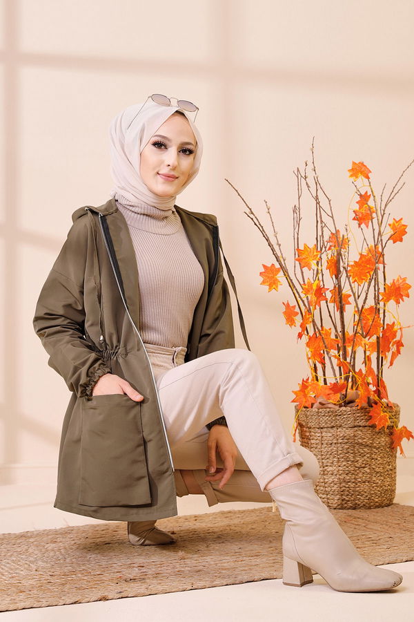 TUNIK Haki - 13184 HAKİ