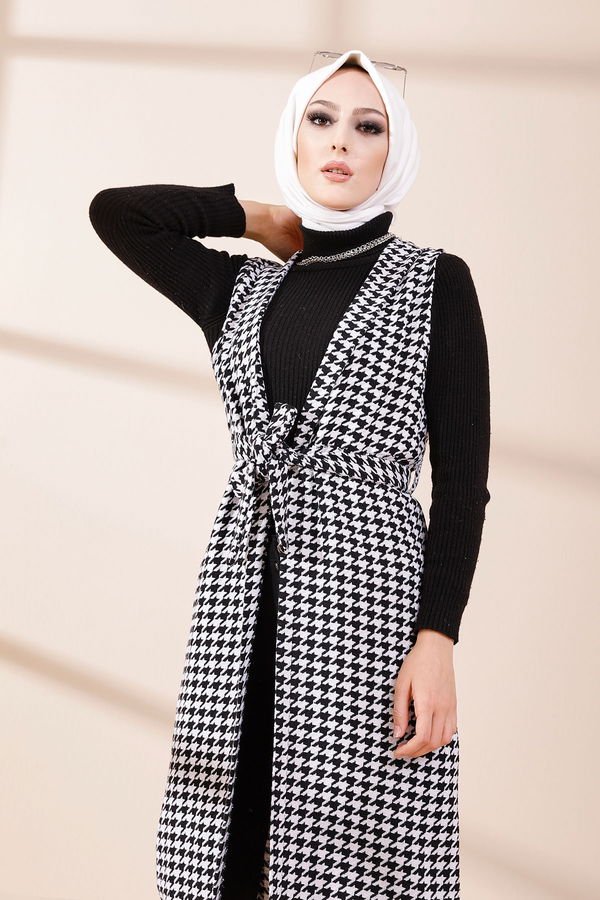 9134 YELEK Beyaz - 9134 BEYAZ