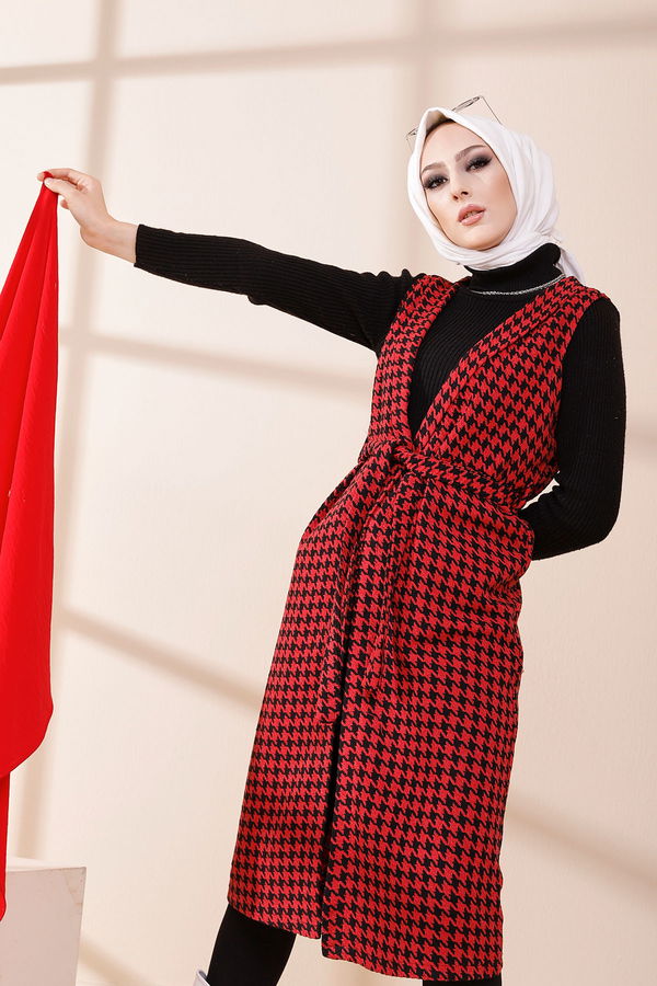 9134 YELEK Kırmızı - 9134
