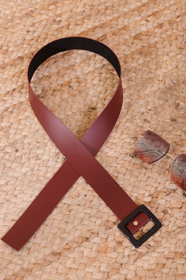 Kadın Bordo DERI KEMER - 8604 BORDO