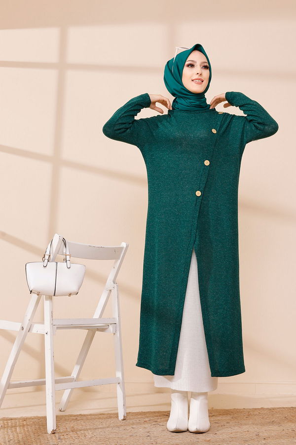 3422 ELBISE Yeşil - 3422 YEŞİL