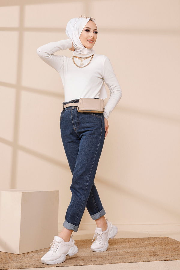 PANTOLON Lacivert - 8672 LACİVERT