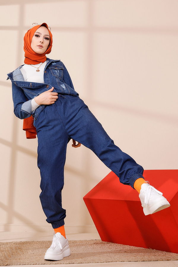 PANTOLON Lacivert - 8673 LACİVERT
