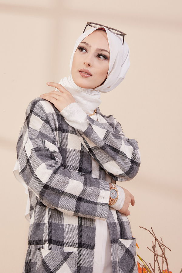 CEKET Gri - 3387 GRİ