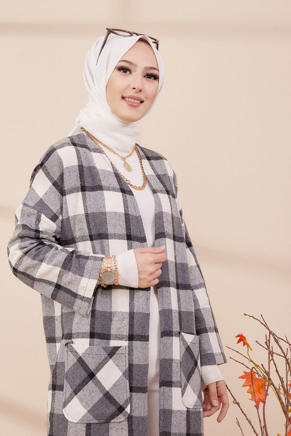 CEKET Gri - 3387 GRİ