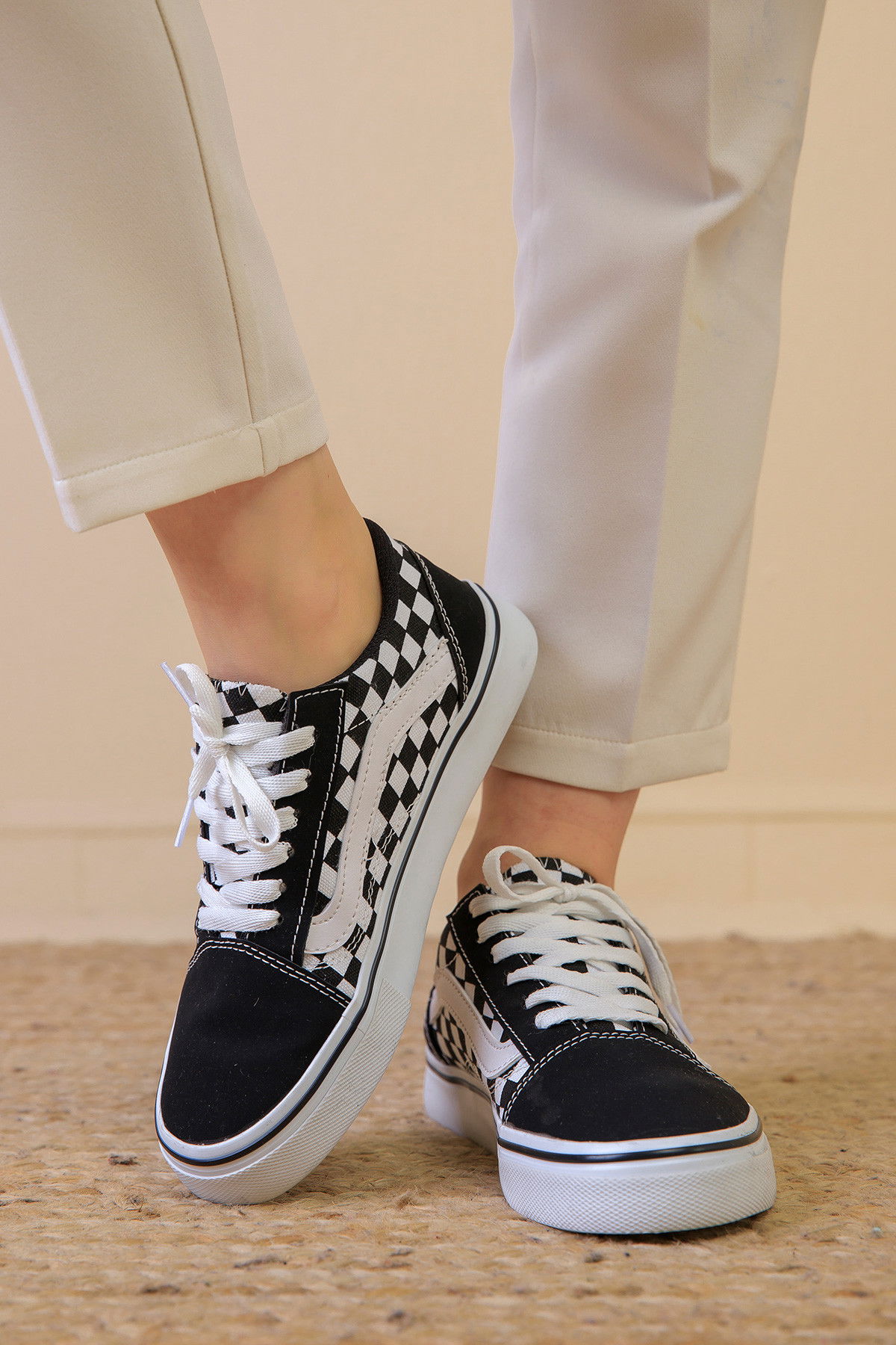 Kadın Siyah VANS AYAKKABI - 8694 SİYAH