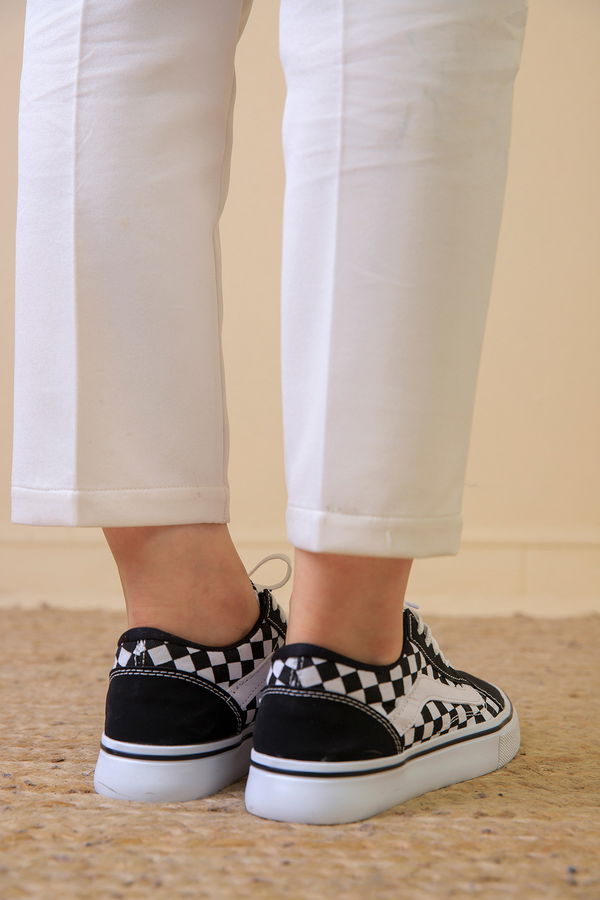Kadın Siyah VANS AYAKKABI - 8694 SİYAH