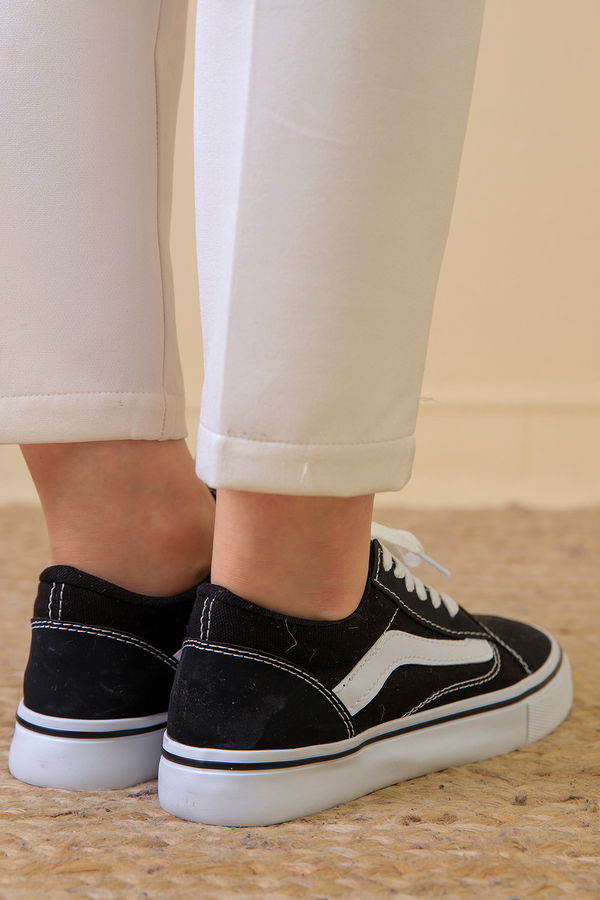 Kadın Siyah VANS AYAKKABI - 8694 SİYAH