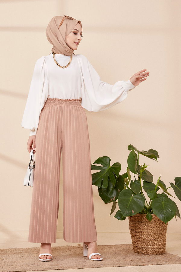 PILISELI PANTOLON Lila - 8705 LİLA
