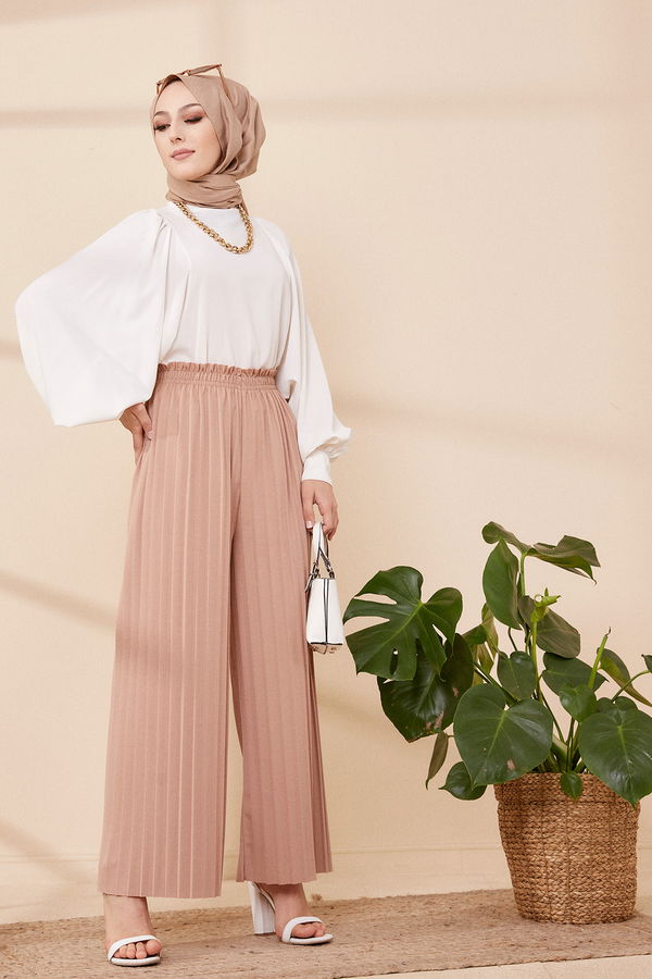 PILISELI PANTOLON Lila - 8705 LİLA
