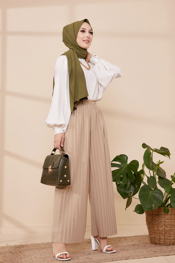 PILISELI PANTOLON Vizon - 8705