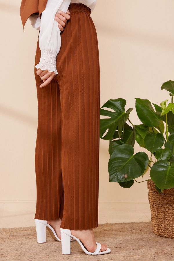 PILISELI PANTOLON Kahverengi - 8705 KAHVERENGİ