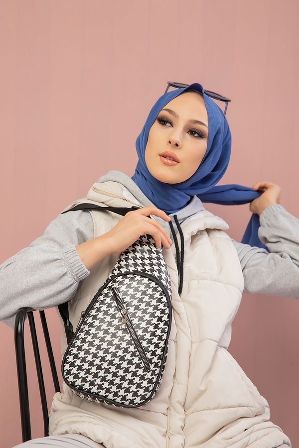 Kadın Siyah SIRT CANTASI - 8677 SİYAH