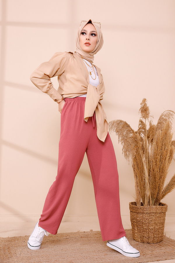 PANTOLON Pembe - 8708 PEMBE