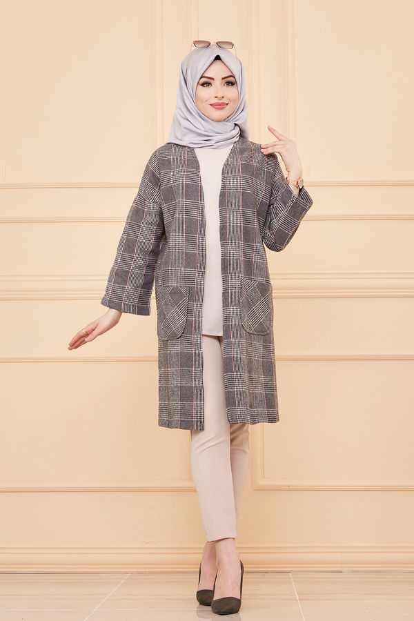 CEKET Gri - 3387 GRİ