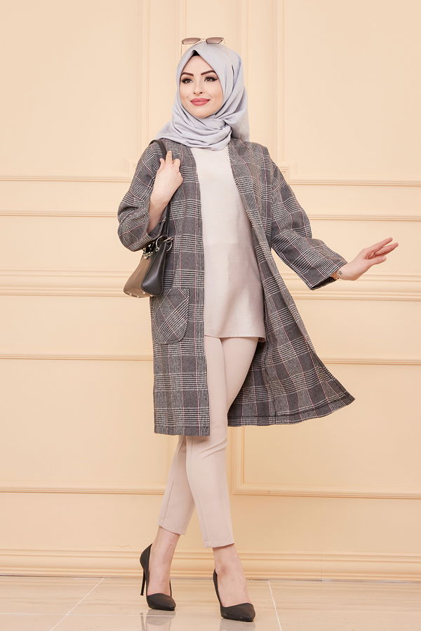 CEKET Gri - 3387 GRİ