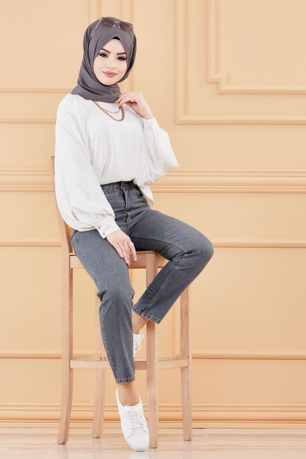 PANTOLON Gri - 8667 GRİ