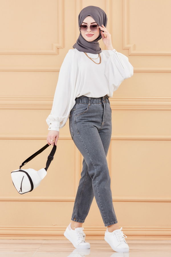 PANTOLON Gri - 8667 GRİ