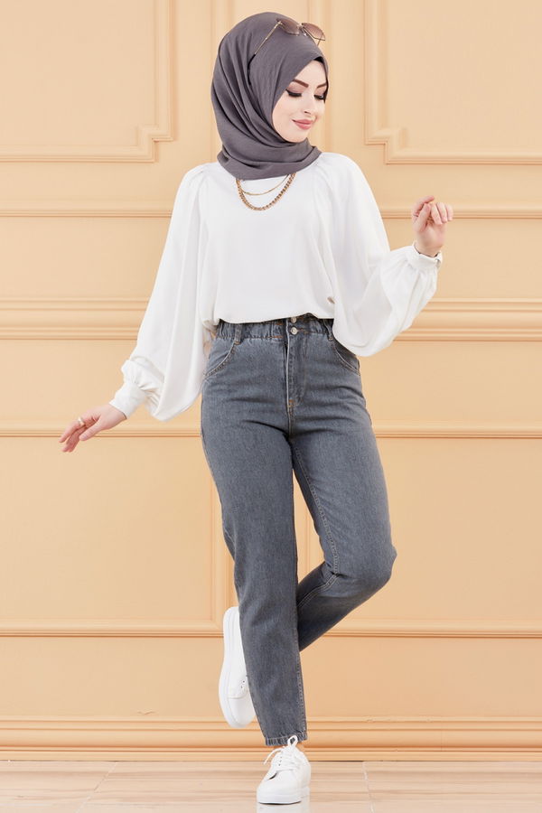 PANTOLON Gri - 8667 GRİ