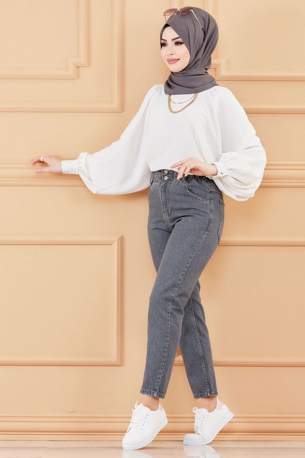 PANTOLON Gri - 8667 GRİ