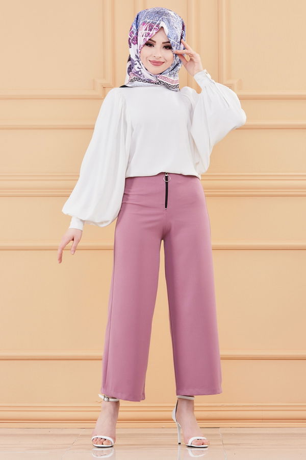 PANTOLON Lila - 3525 LİLA